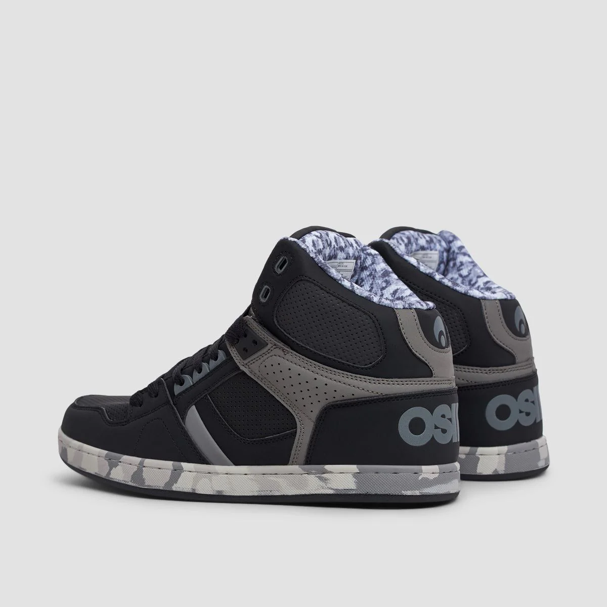 Osiris NYC 83 CLK Shoes - Black/Grey/Paint - Image 3