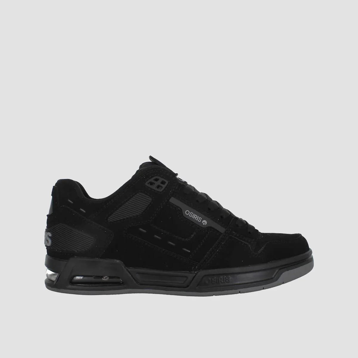 Osiris Peril Shoes - Black/Black/Grey