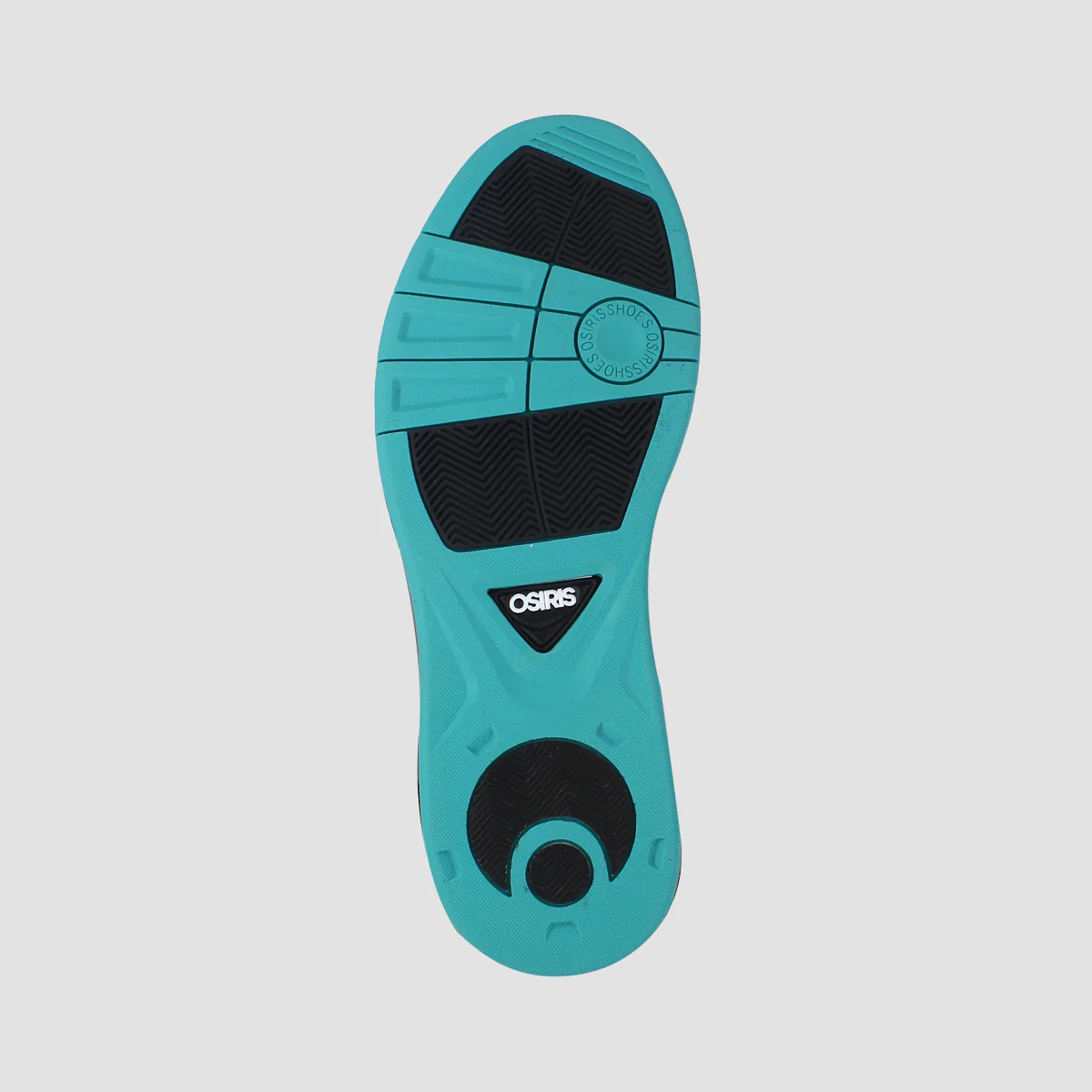 Osiris Peril Shoes - Black/Grey/Teal - Image 2
