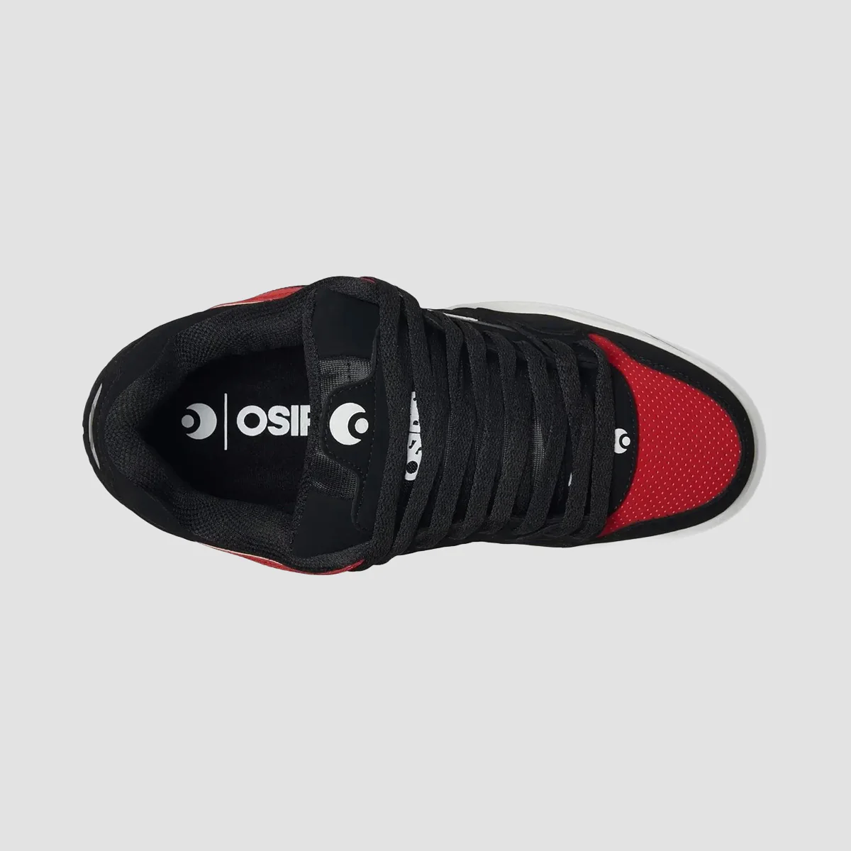 Osiris Peril Shoes - Black/White/Red - Image 2