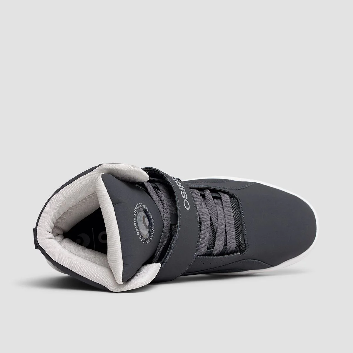 Osiris Rize Ultra High Top Shoes - Charcoal/White - Image 4