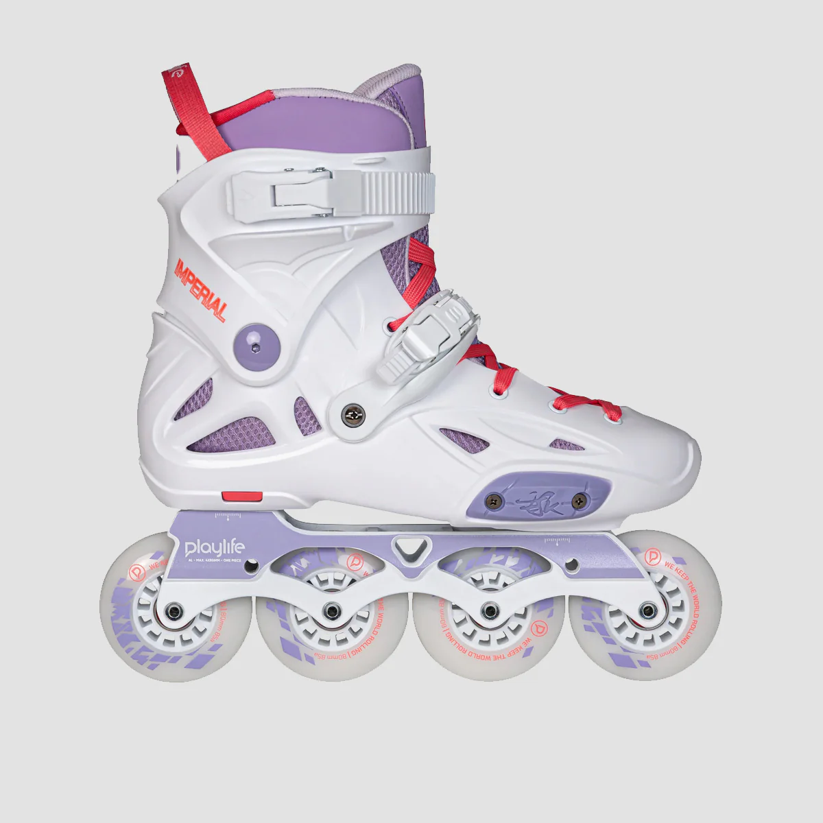 Playlife Imperial 80 Inline Skates White/Violet