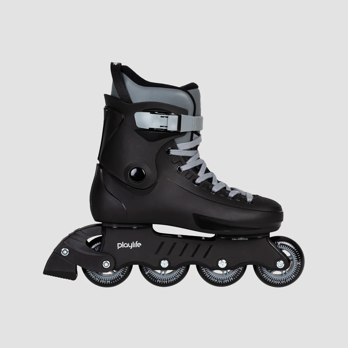 Playlife Rave 80 Inline Skates Black