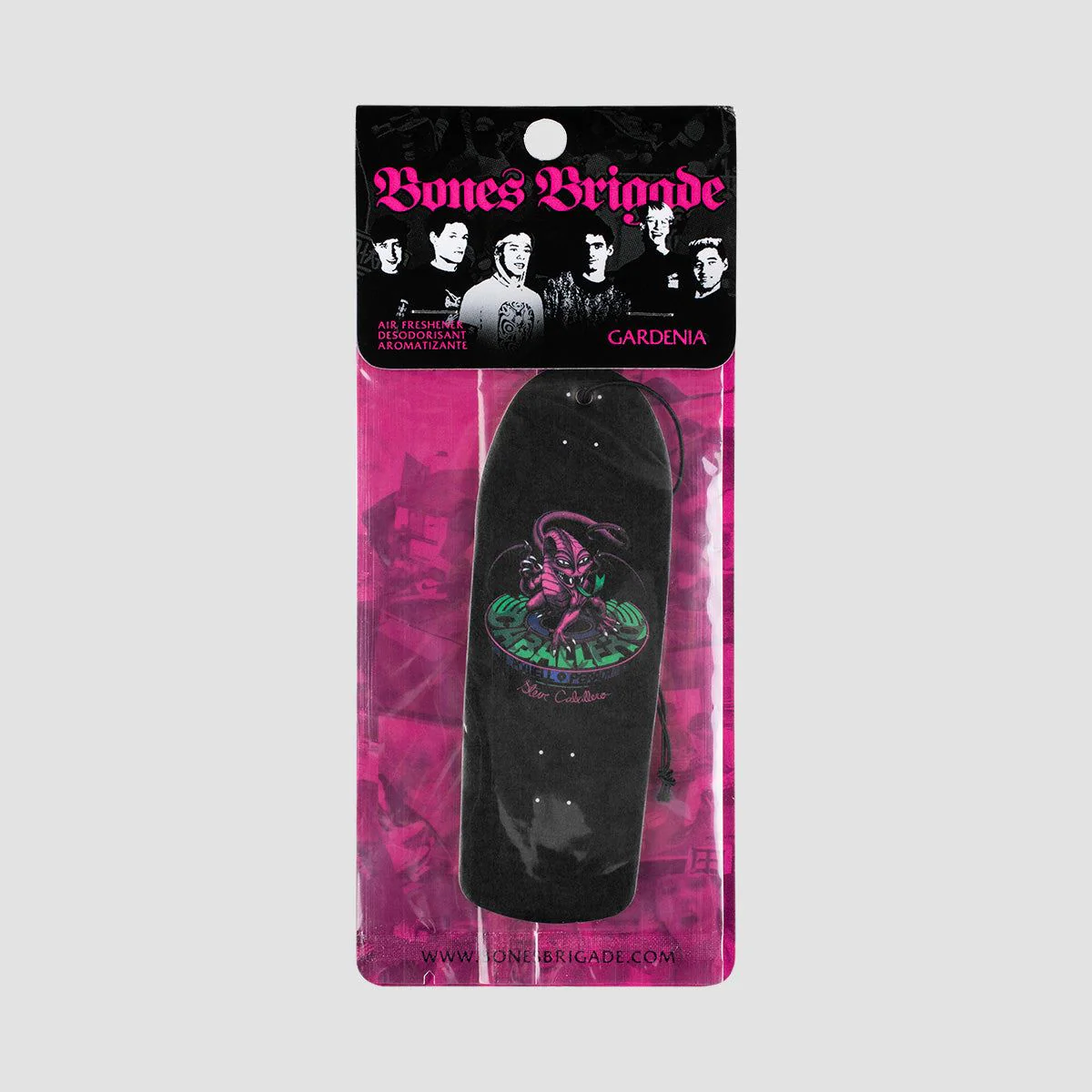 Powell Peralta Bones Brigade Blacklight Steve Caballero Air Freshener - Image 3