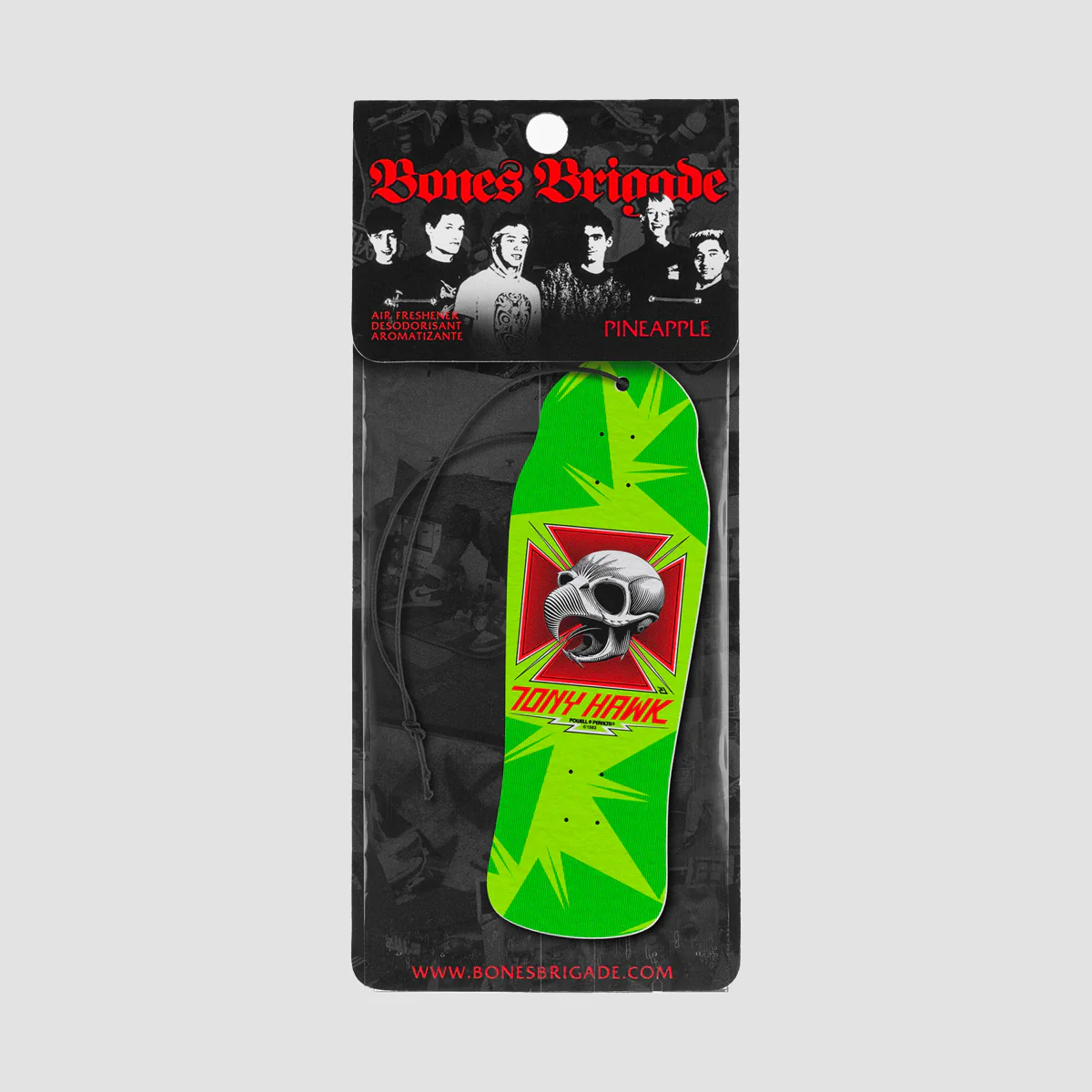 Powell Peralta Bones Brigade Series 15 Tony Hawk Air Freshener Lime