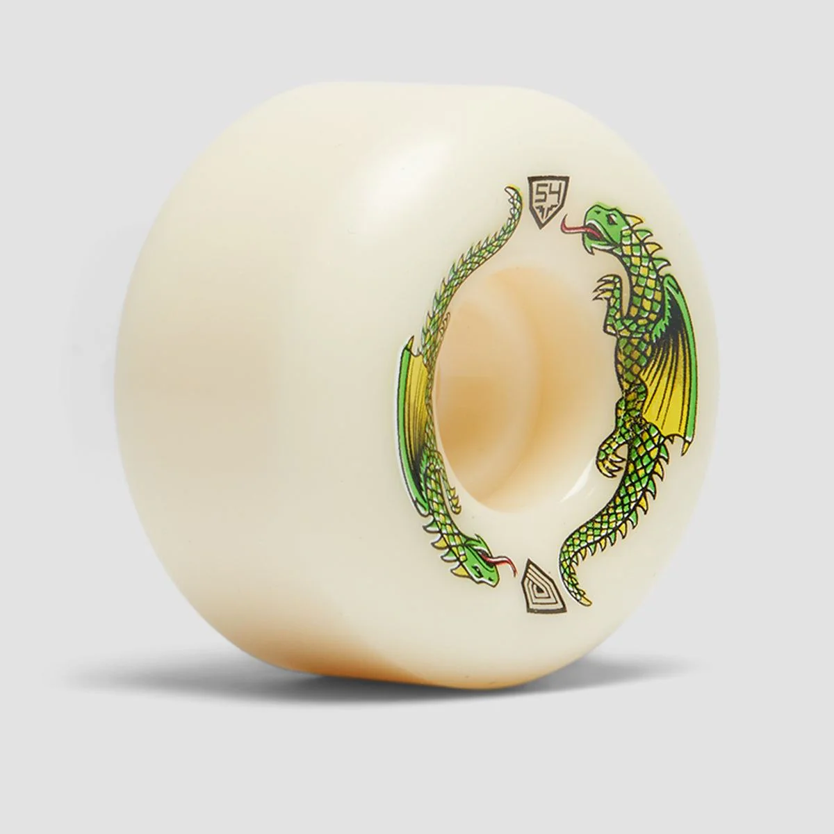 Powell Peralta Dragon Formula 93A V6 Skateboard Wheels Off White 54x34mm - Image 2