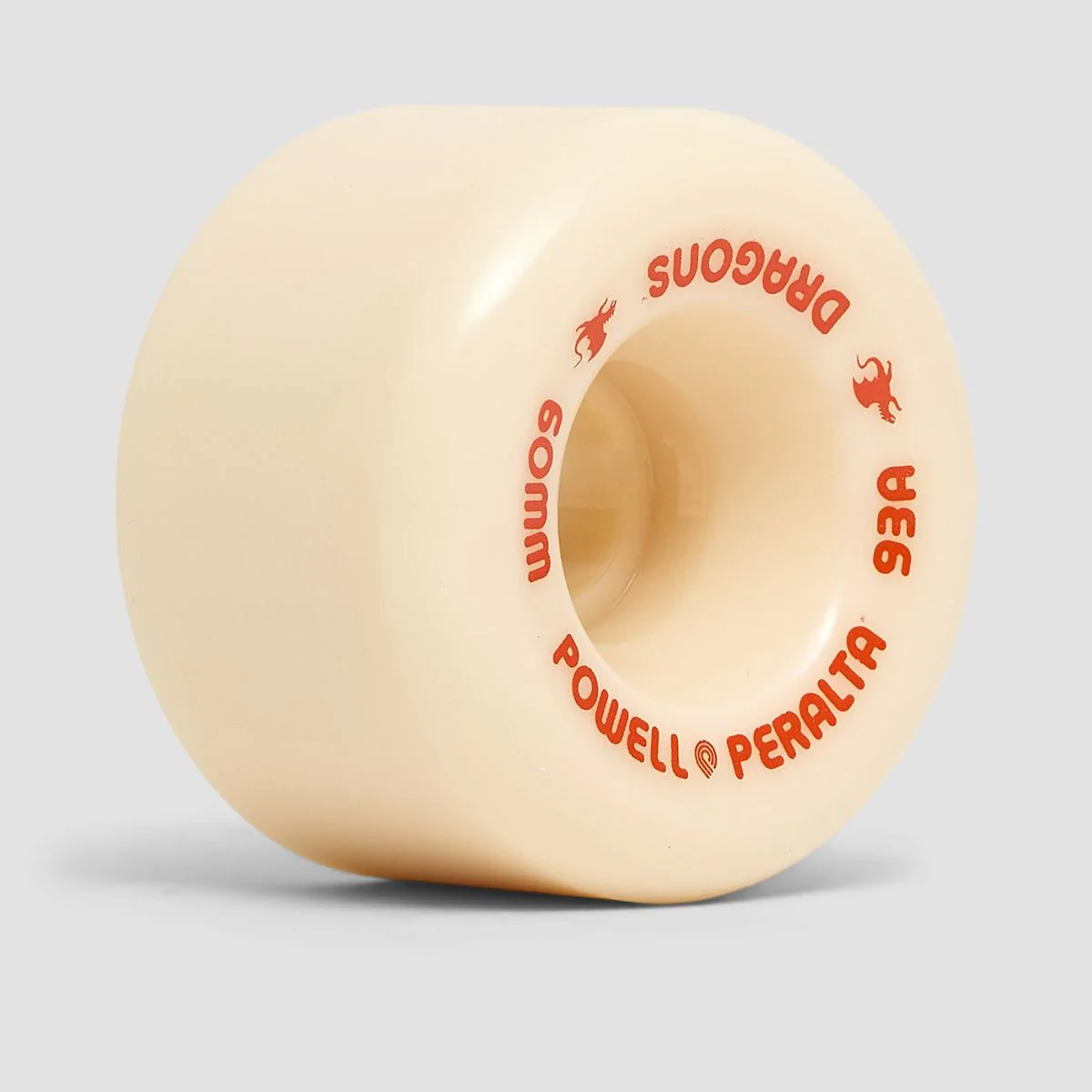 Powell Peralta Dragon Formula 93A Skateboard Wheels Off White 60x39mm - Image 2