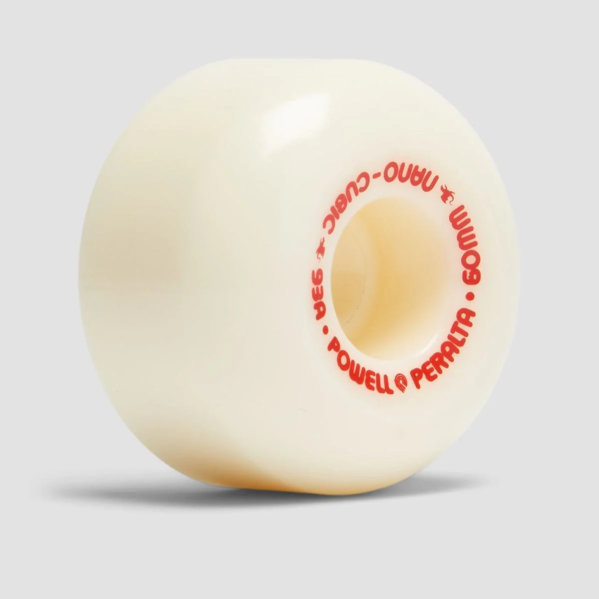 Powell Peralta Dragon Formula Nano Cubic 93A A1 Skateboard Wheels Off White/Red 60x38mm - Image 3