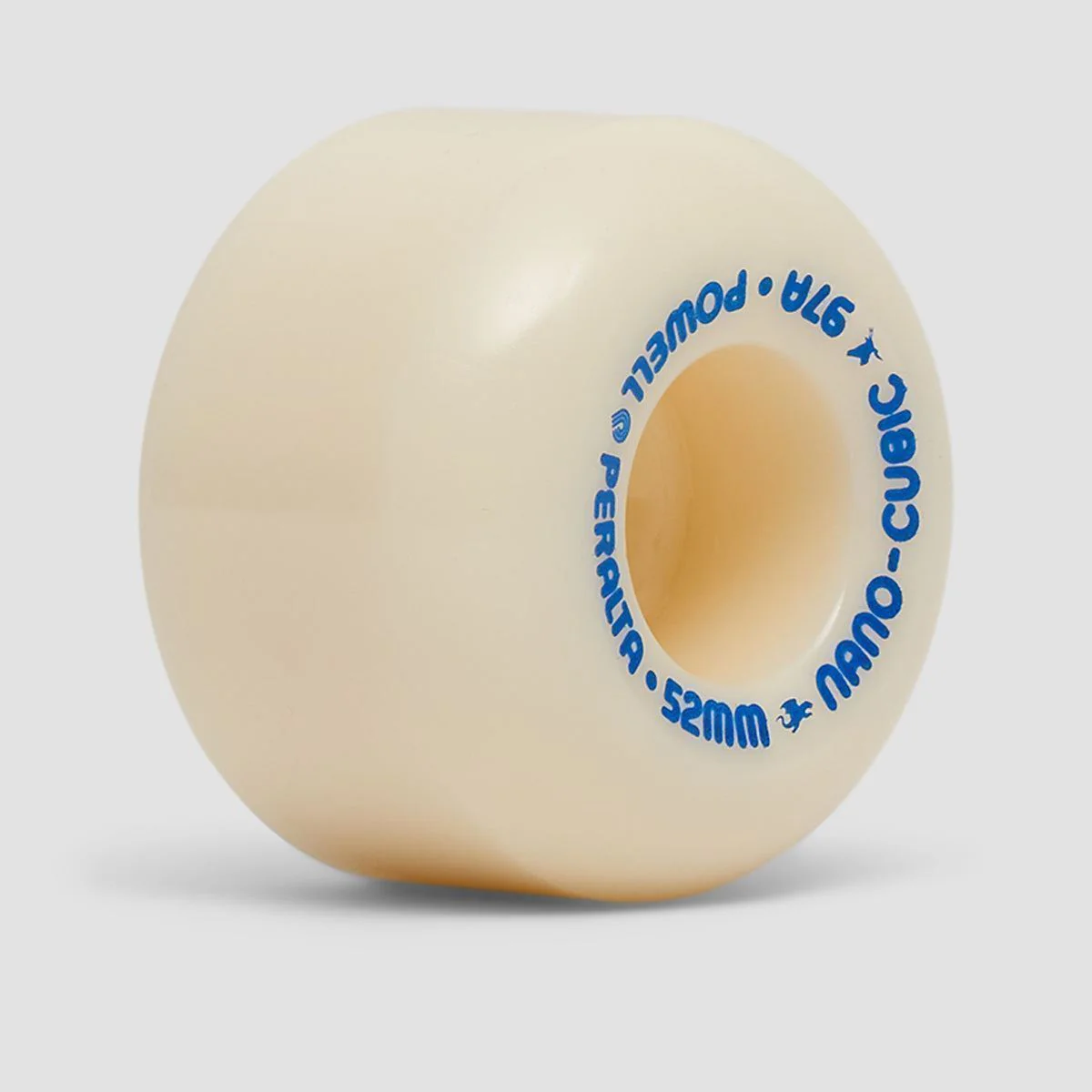 Powell Peralta Dragon Formula Andy Anderson Nano Cubic 97A Skateboard Wheels Off White/Blue 52x36mm