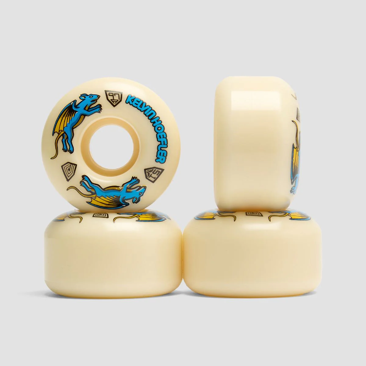 Powell Peralta Dragon Formula Nano Rats Kelvin Hoefler 97a V1 Skateboard Wheels 51x31mm