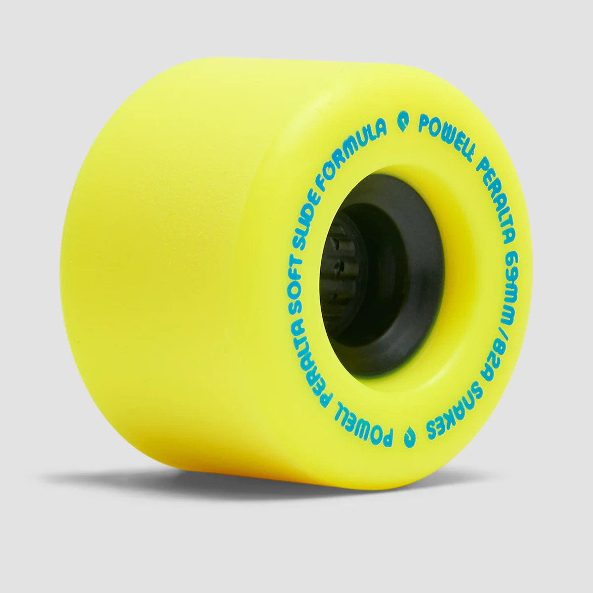 Powell Peralta Snakes 82A Soft Slide Skateboard Wheels Yellow 69mm - Image 2