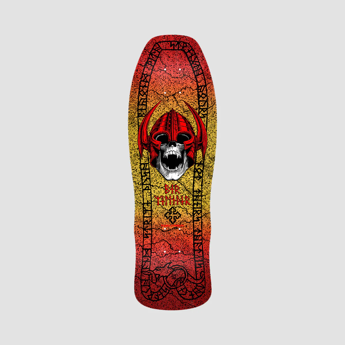 Powell Peralta Welinder Classic 193B Skateboard Deck Red/Yellow Fade - 9.62"