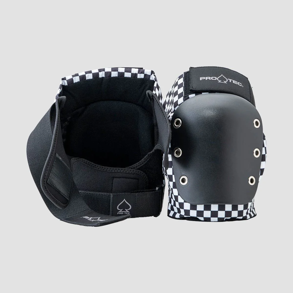 Protec Street Open Back Knee Pads Checker - Image 2