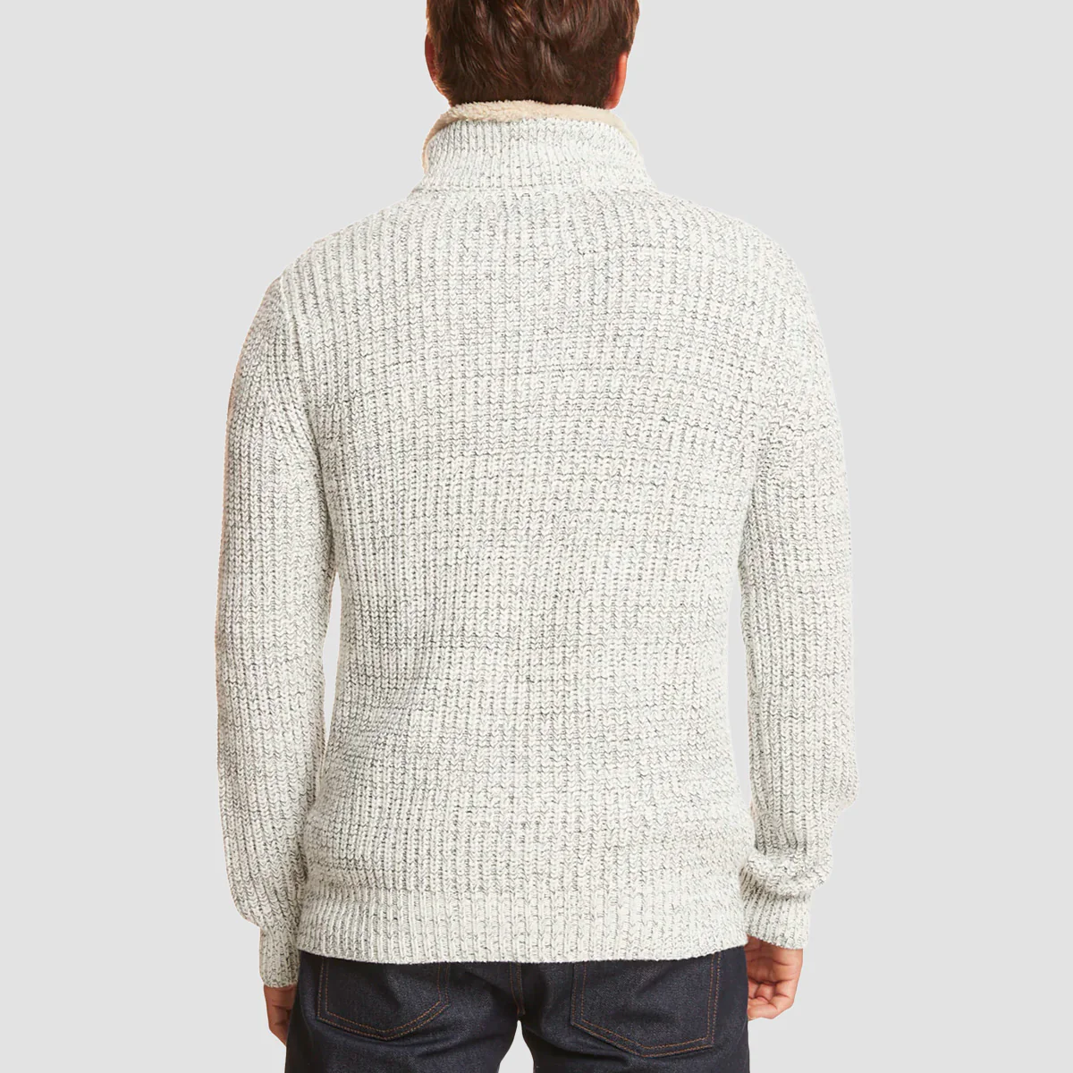 Quiksilver Boulevard Des Plages UPD Sweatshirt Light Grey Heather - Image 2