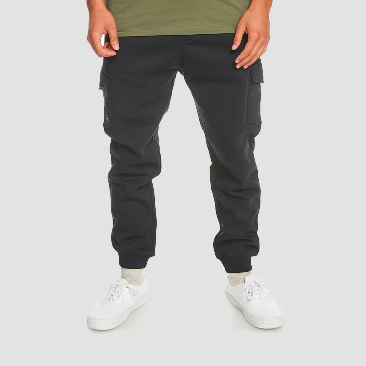 Quiksilver Cargo Sweatpants Black