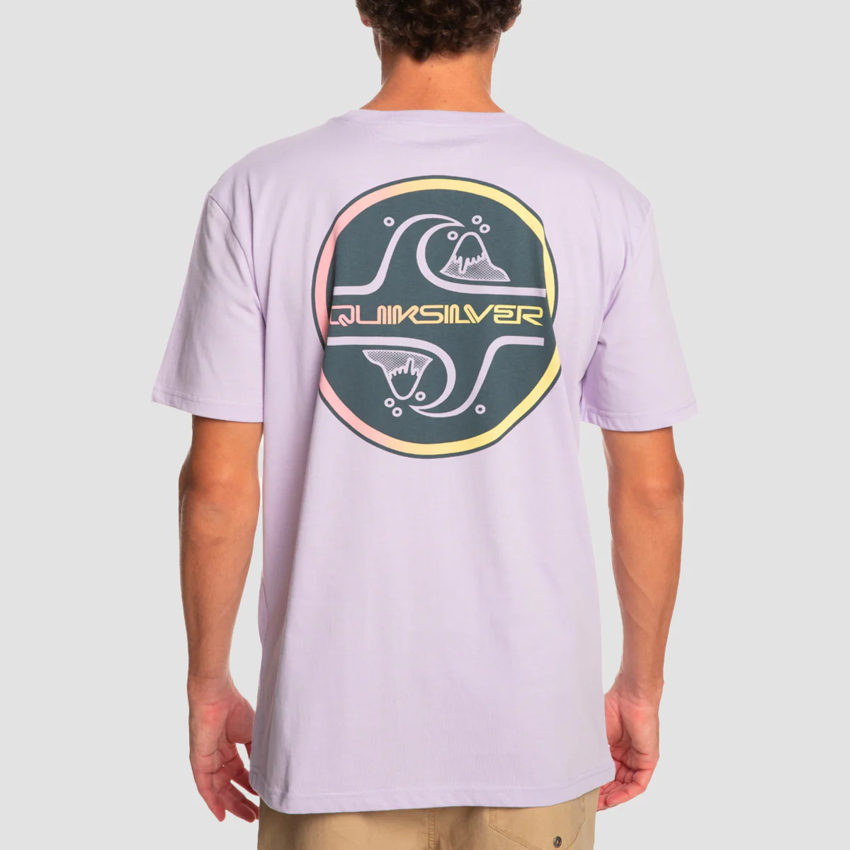 Quiksilver Core Bubble T-Shirt Pastel Lilac - Image 2