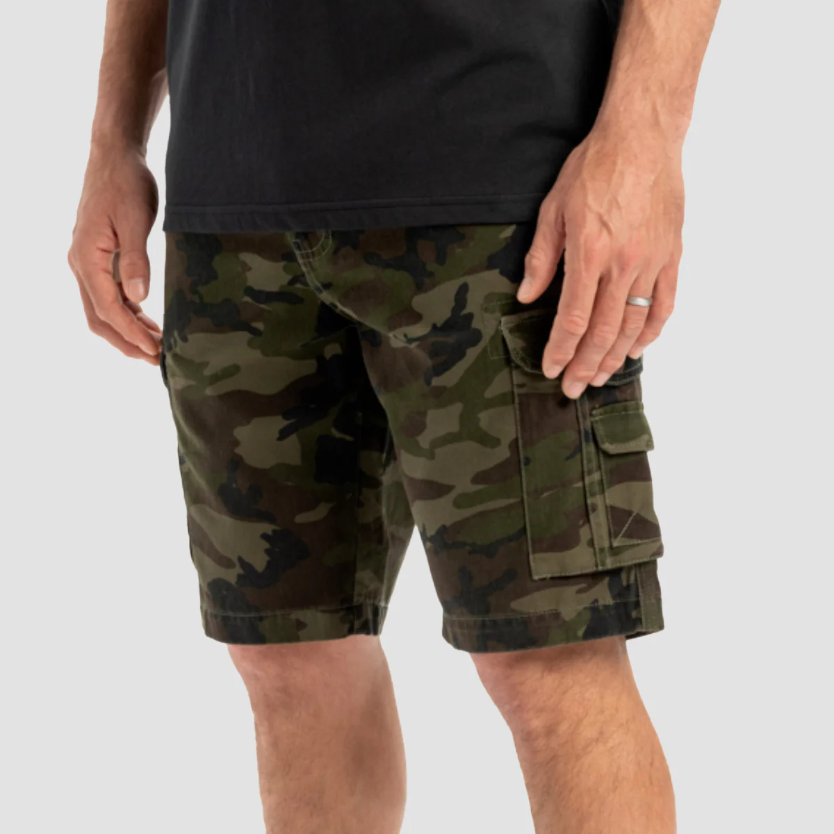 Quiksilver Crucial Battle Cargo Shorts Camo Print - Image 2