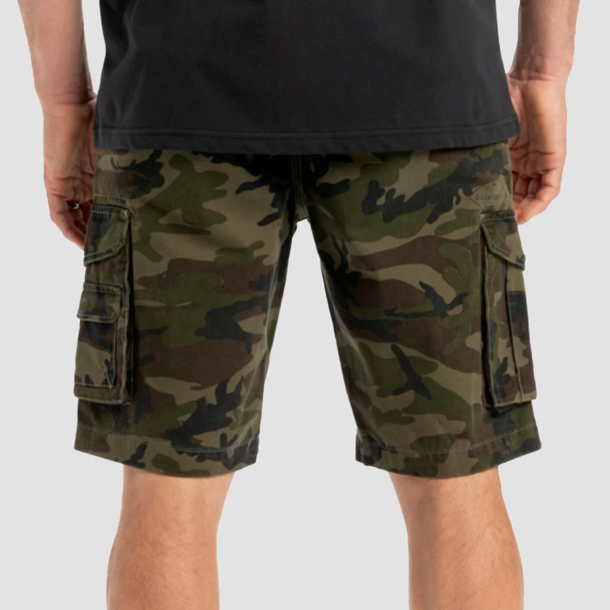Quiksilver Crucial Battle Cargo Shorts Camo Print - Image 3