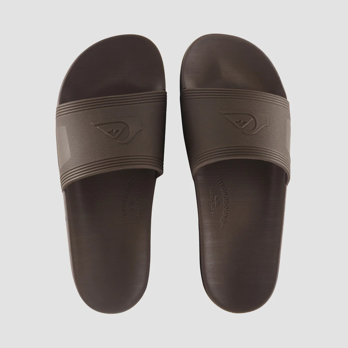 Quiksilver Dockyard Slide Sandals - Brown 1