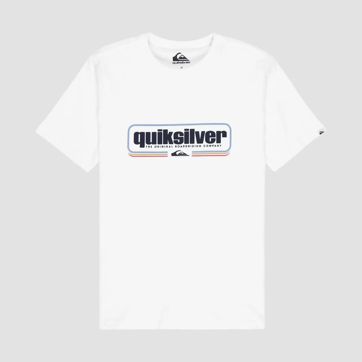Quiksilver EV Box Shaped T-Shirt White - Kids