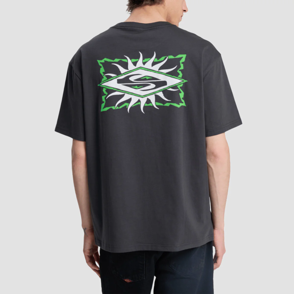 Quiksilver EV Starfish Stamp T-Shirt Tarmac - Image 2