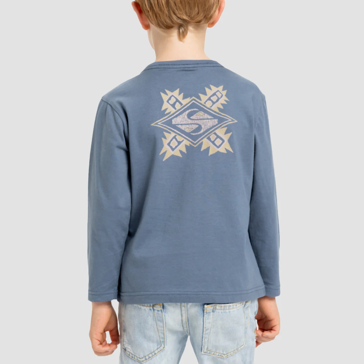 Quiksilver Ev Swell Ovation Longsleeve T-Shirt China Blue - Kids - Image 2