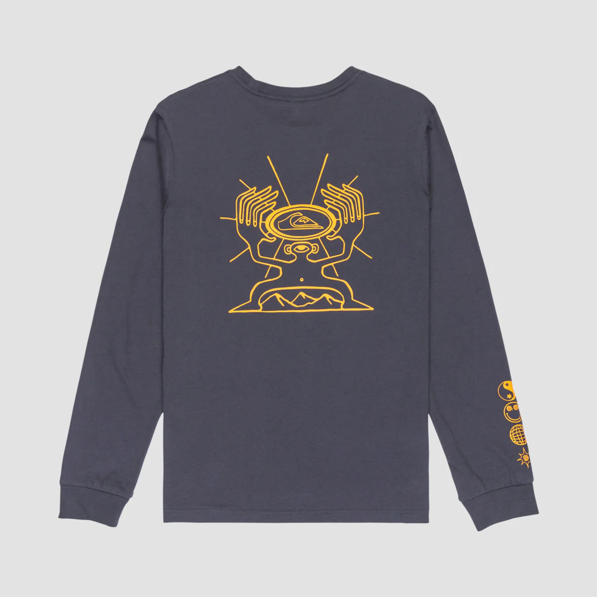 Quiksilver Evo Quik Rituals Longsleeve T-Shirt India Ink - Kids - Image 2