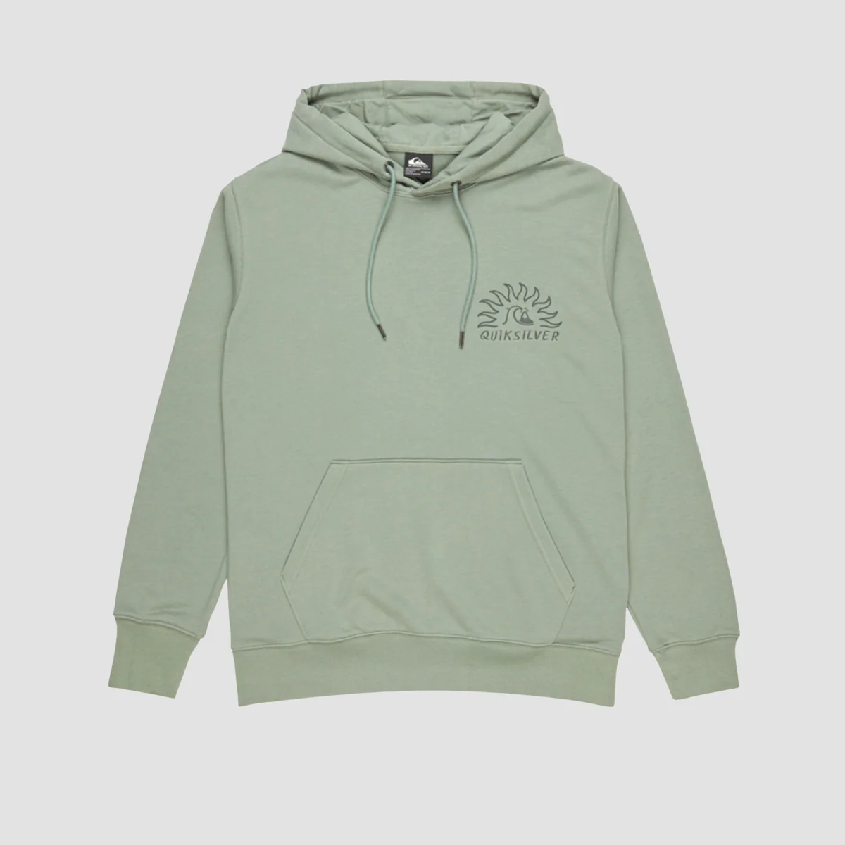 Quiksilver Graphic Mix Pullover Hoodie Chinois Green