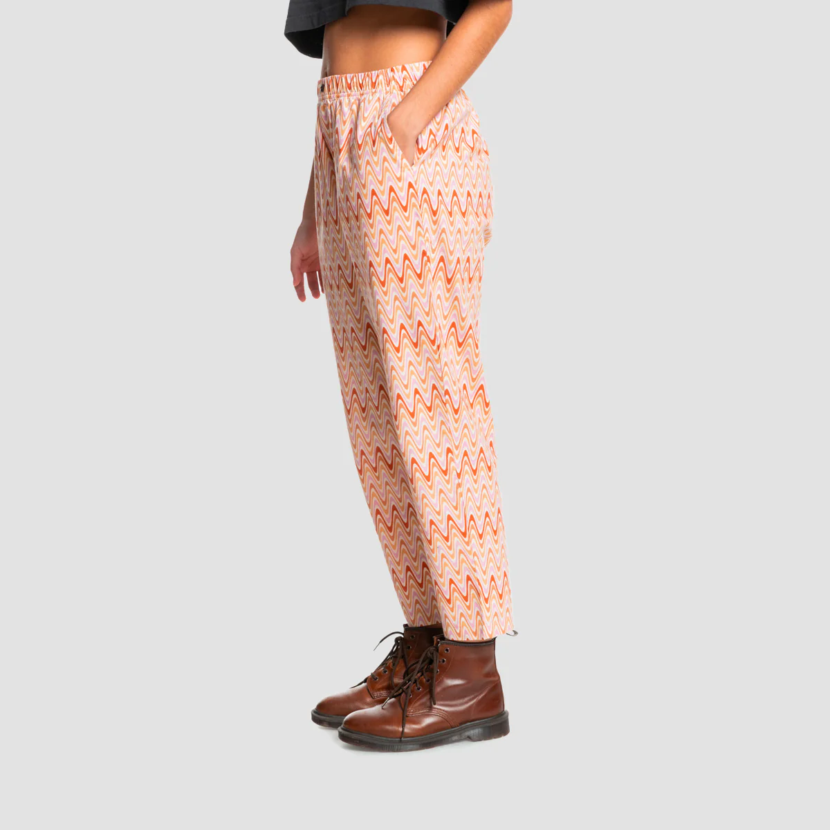 Quiksilver Great Influence Trousers Bleached Mauve Cosmic Ripp - Womens - Image 2