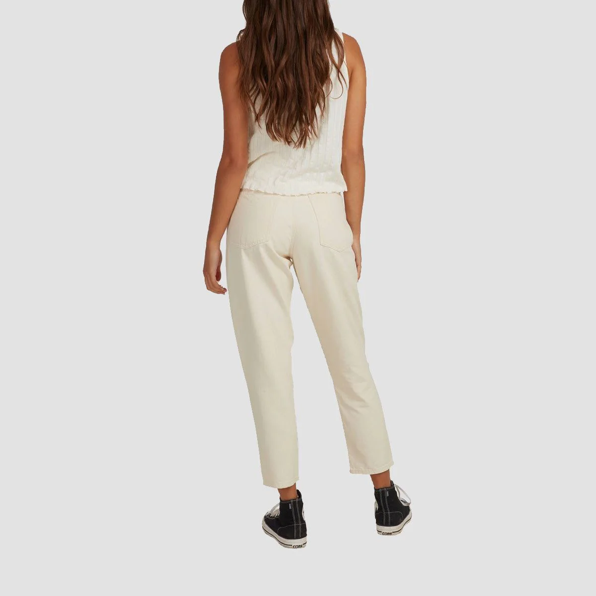 Quiksilver Infinity Time Organic Trousers Natural - Womens - Image 2