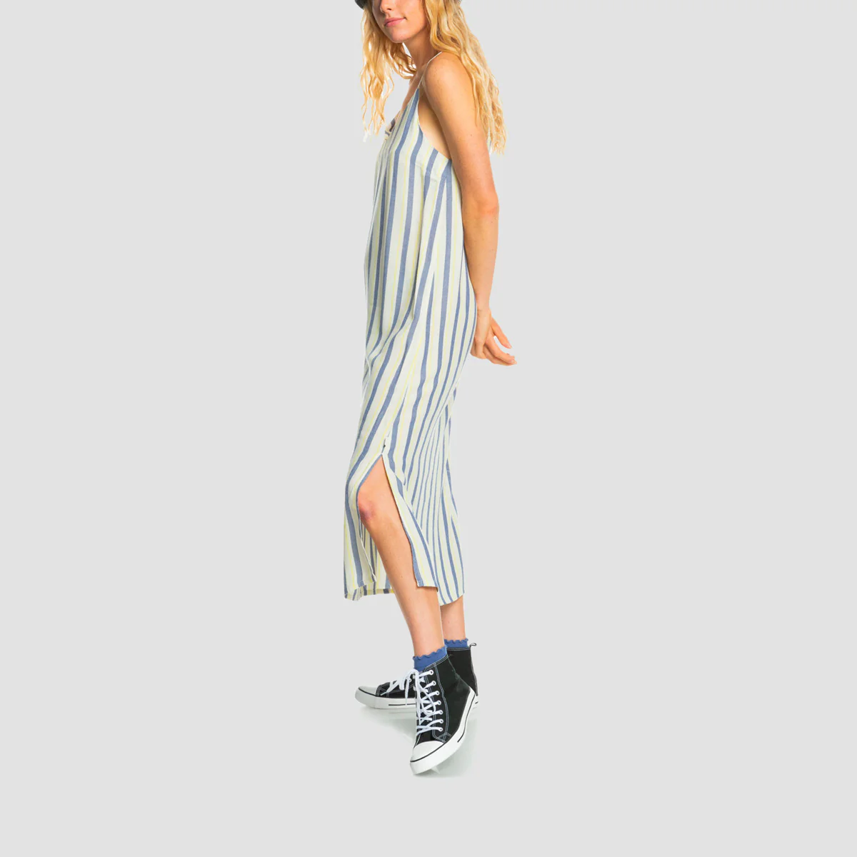 Quiksilver Long Summer Slip Dress Marlin Stripes Sunday - Womens - Image 2