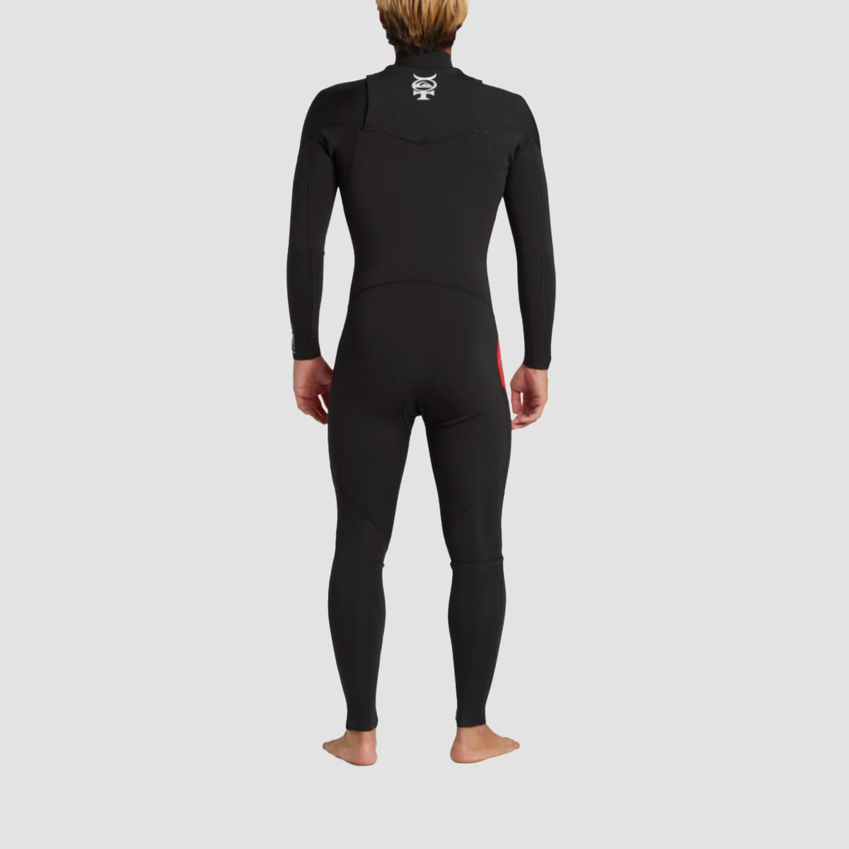 Quiksilver Mercury 3/2mm Chest Zip Wetsuit High Risk Red - Image 2