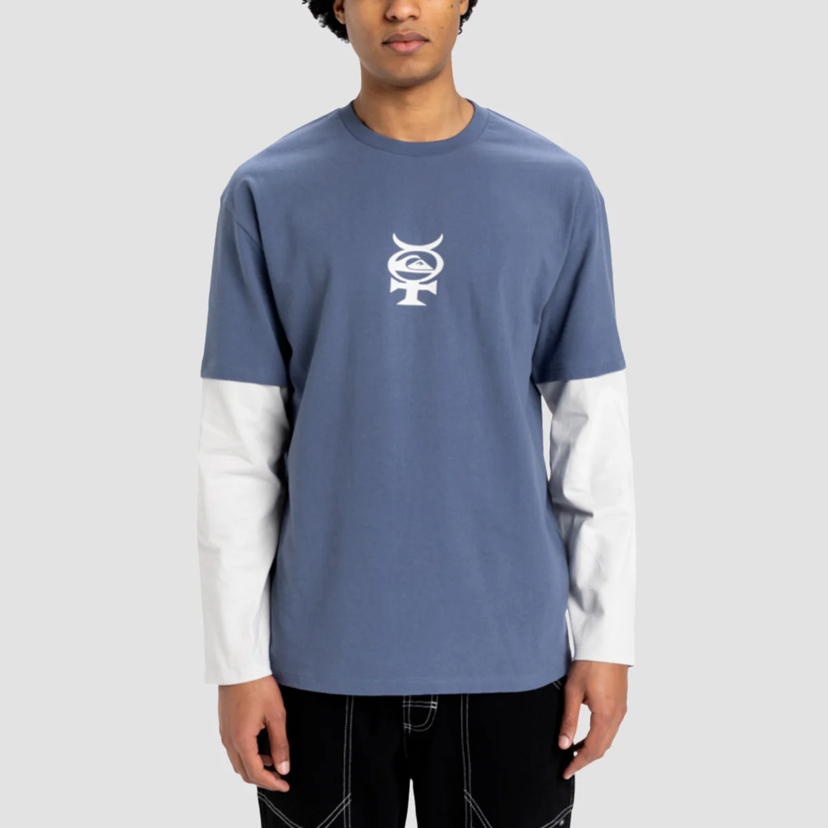 Quiksilver Mercury Layer Longsleeve T-Shirt Vintage Indigo