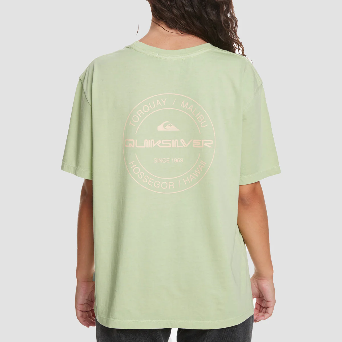 Quiksilver Mineral Organic T-Shirt Green Milieu - Womens - Image 2