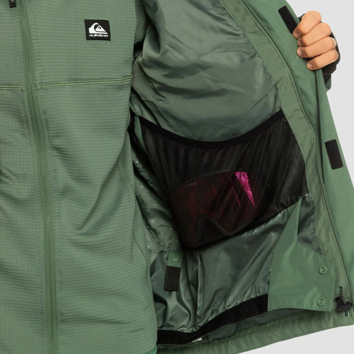 Quiksilver Mission Gore-tex Snow Jacket Laurel Wreath - Image 3