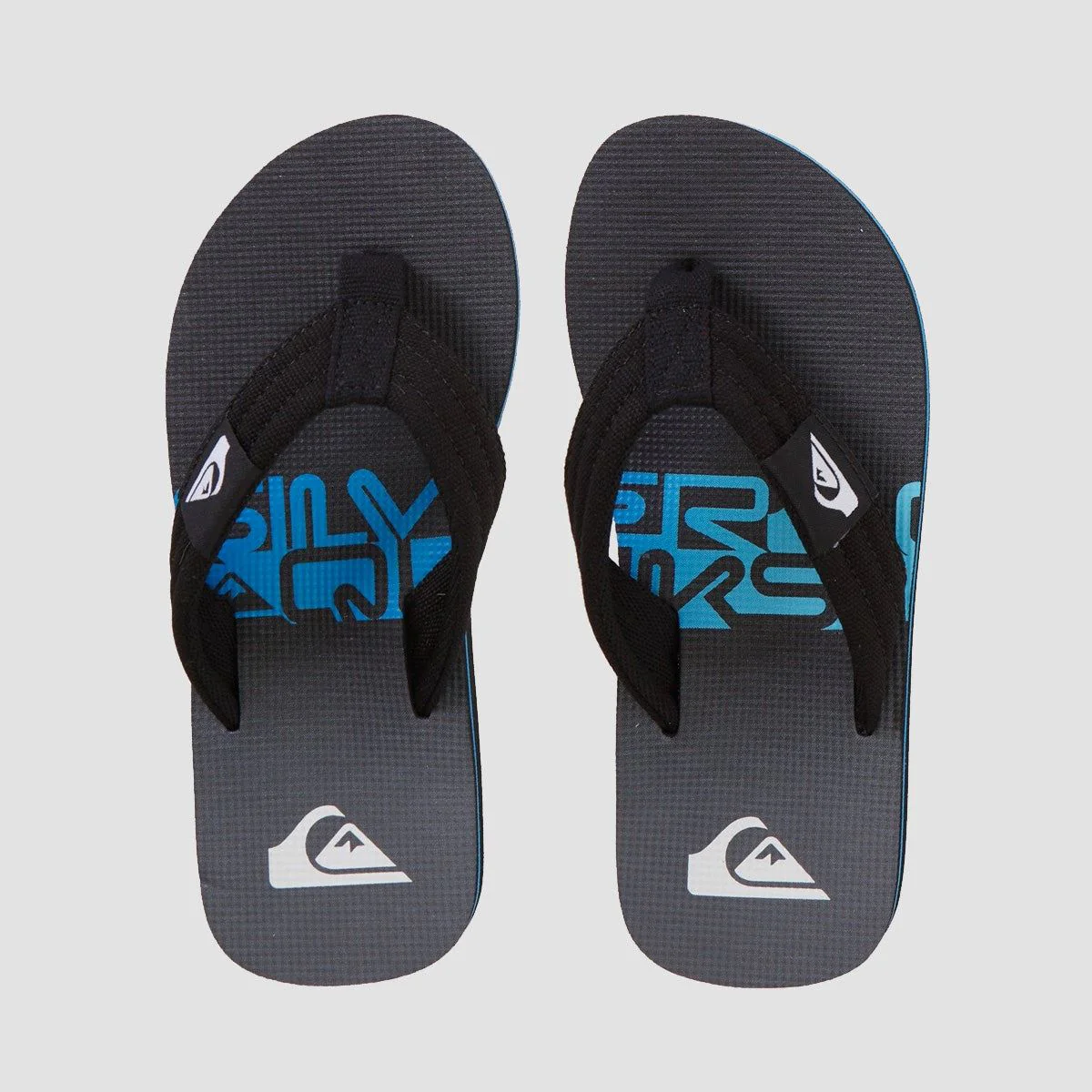 Quiksilver Molokai Layback Flip-Flops Black 2 - Kids - Image 2