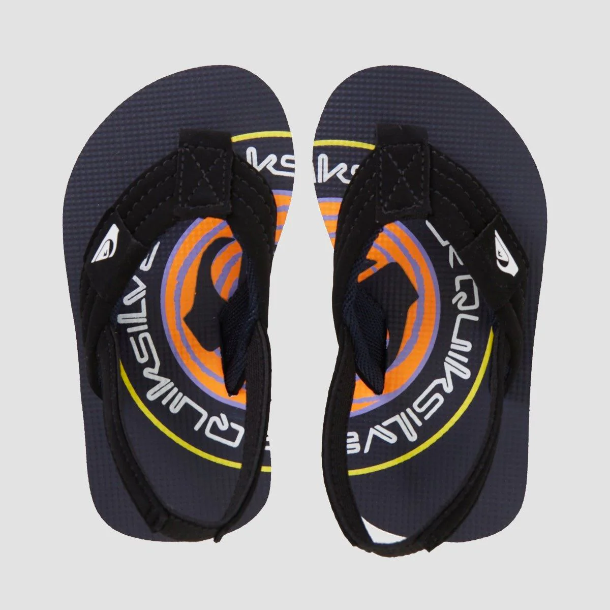 Quiksilver Molokai Layback Toddler Sandals Black 1 - Kids - Image 2