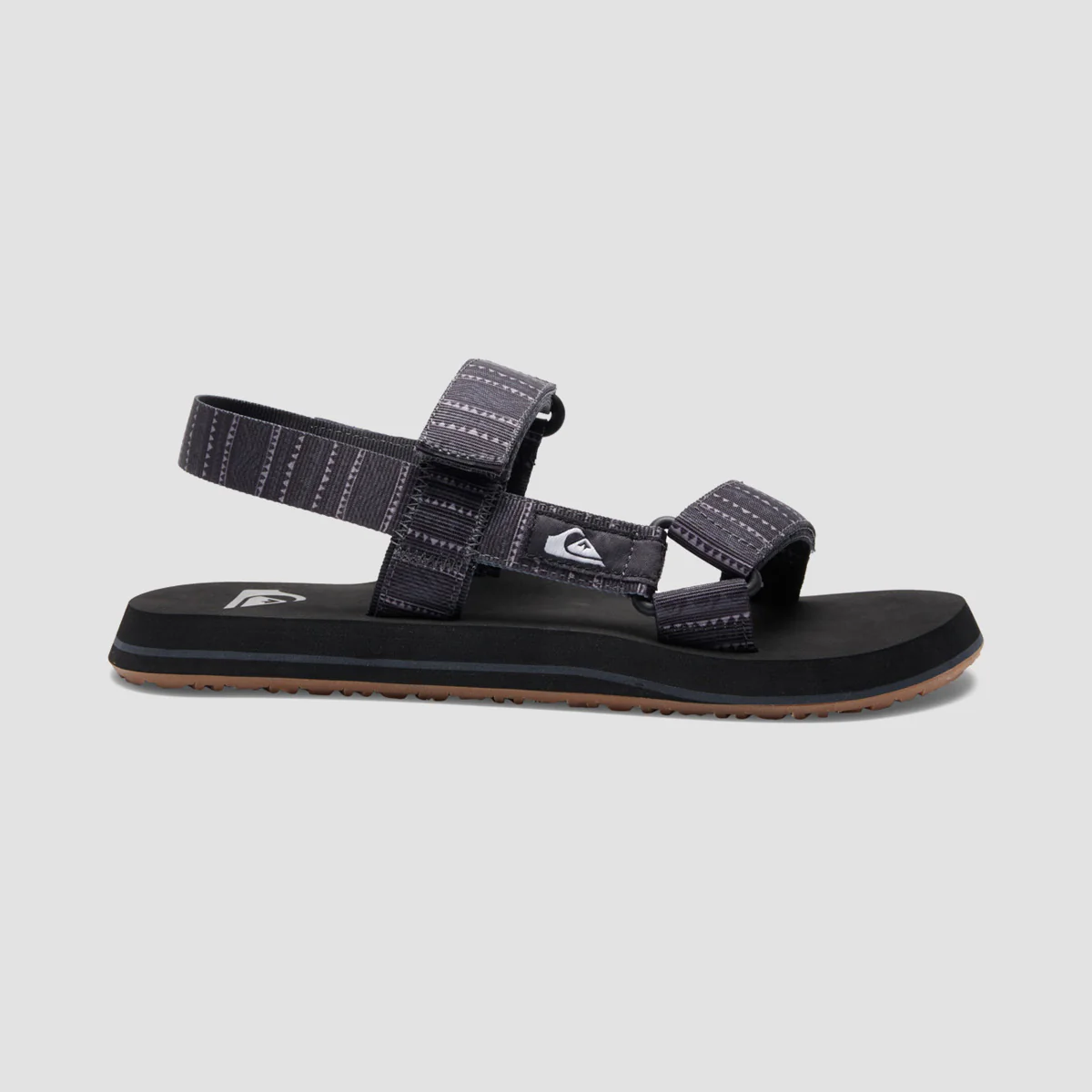 Quiksilver Monkey Caged II Sandals - Grey/Grey/Black - Image 3