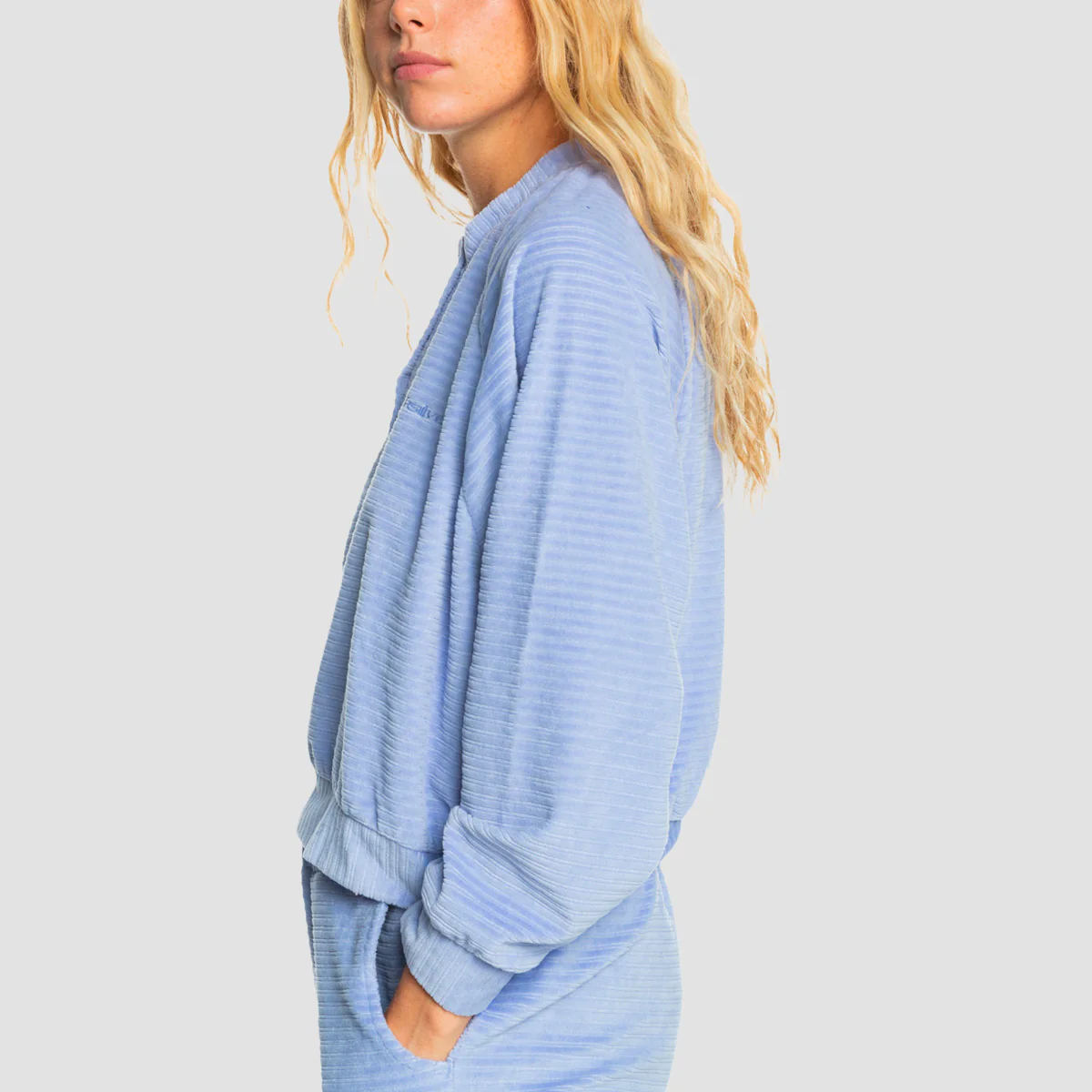 Quiksilver Newer Spot Sweatshirt Hydrangea - Womens - Image 2
