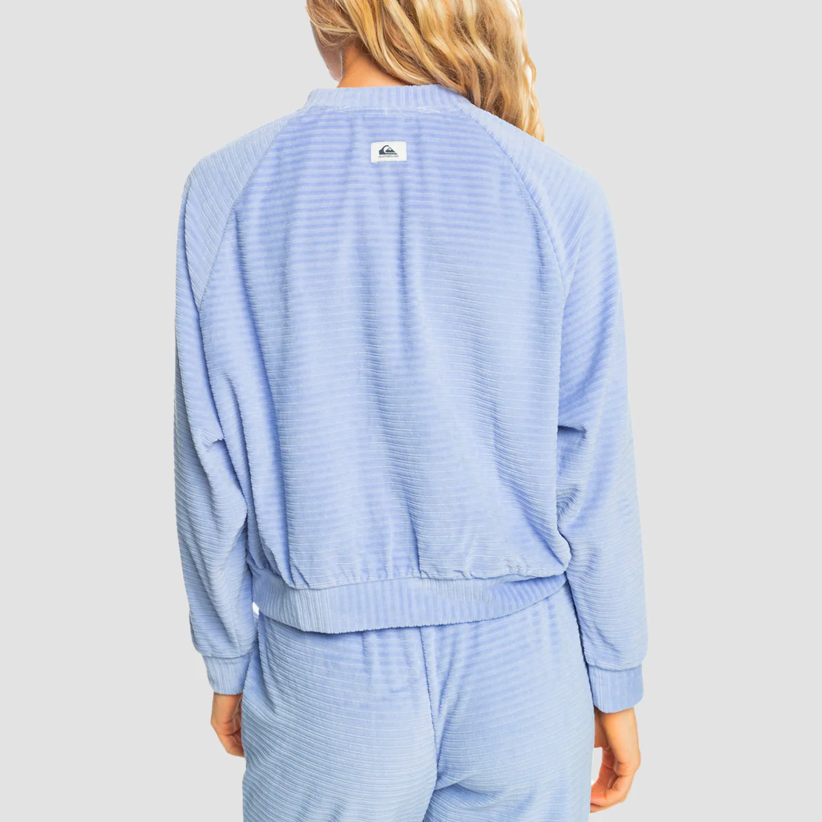 Quiksilver Newer Spot Sweatshirt Hydrangea - Womens - Image 4