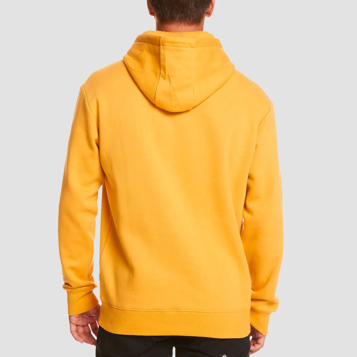 Quiksilver Omni Logo Pullover Hoodie Mustard - Image 2