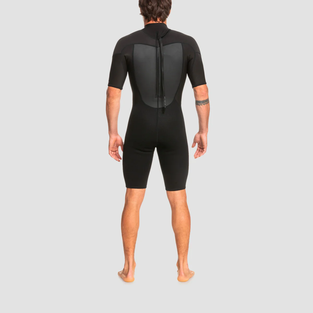 Quiksilver Prologue 2/2mm Shorty Springsuit Back Zip Wetsuit Black - Image 2