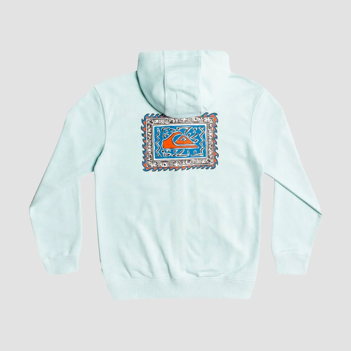 Quiksilver Radical Roots Zip Hoodie Blue Glass - Kids - Image 2