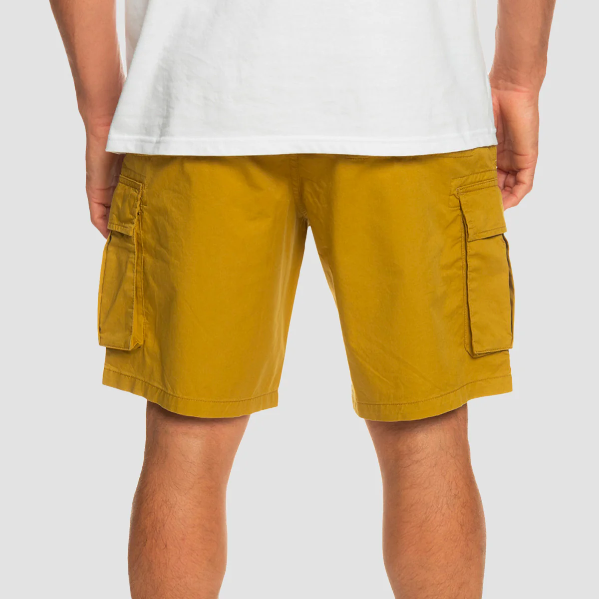 Quiksilver Relaxed 20" Cargo Shorts Ecru Olive - Image 3
