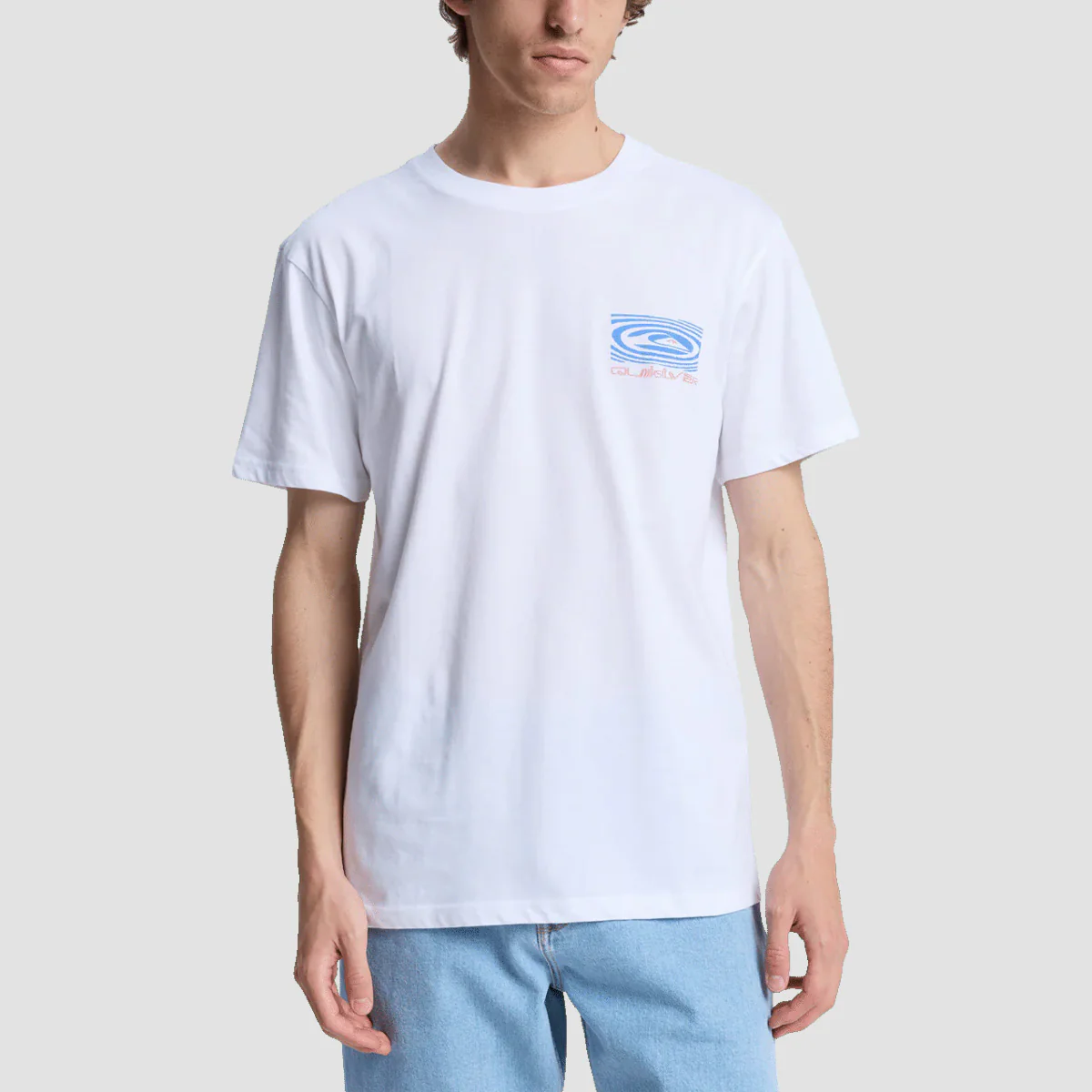 Quiksilver Ripples T-Shirt White - Image 2