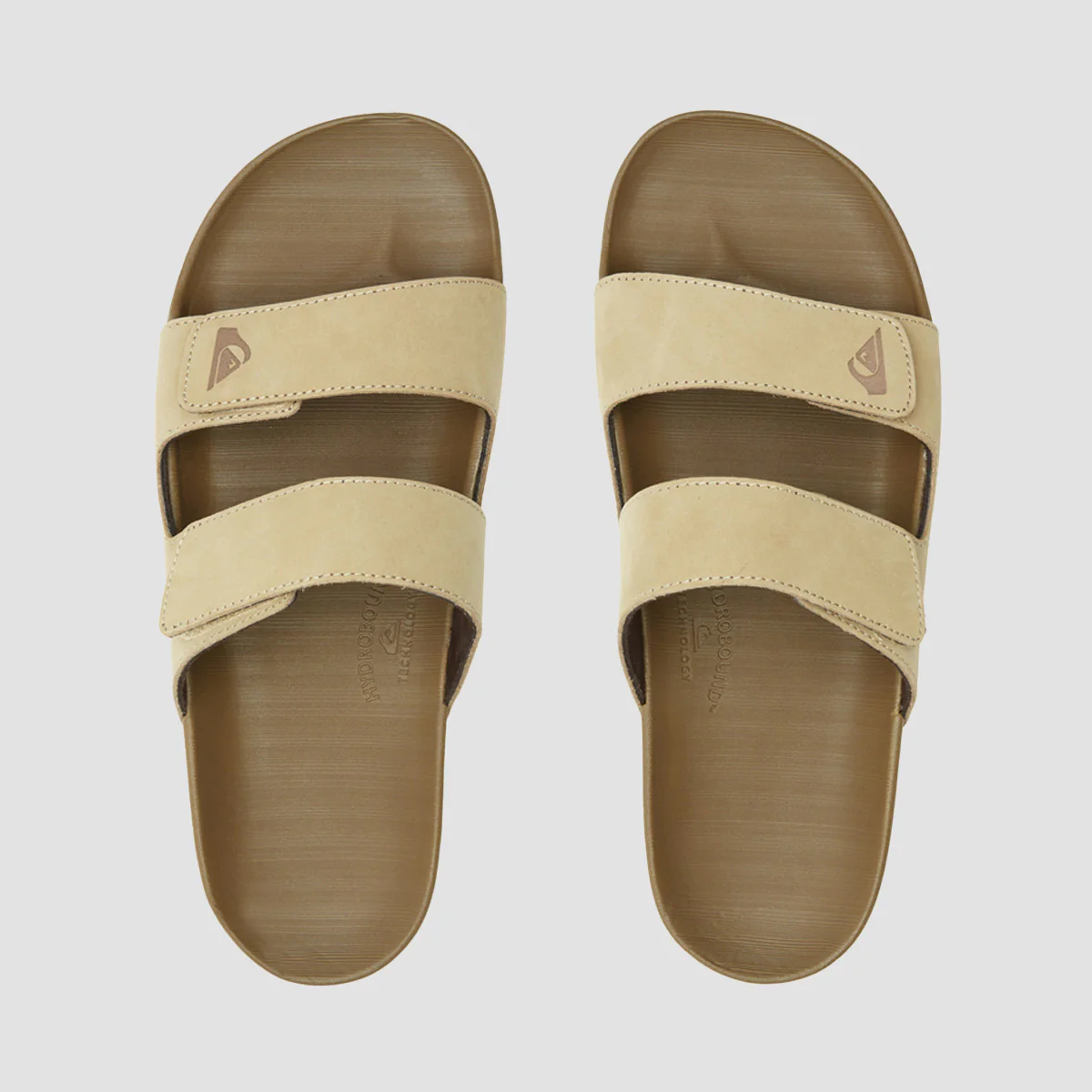 Quiksilver Rivi Leather Double Adjust RF Sandals - Tan 1 - Image 2