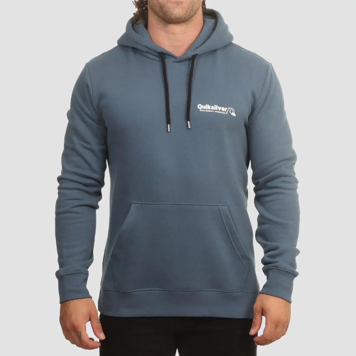 Quiksilver Screen Pullover Hoodie Bering Sea - Image 2