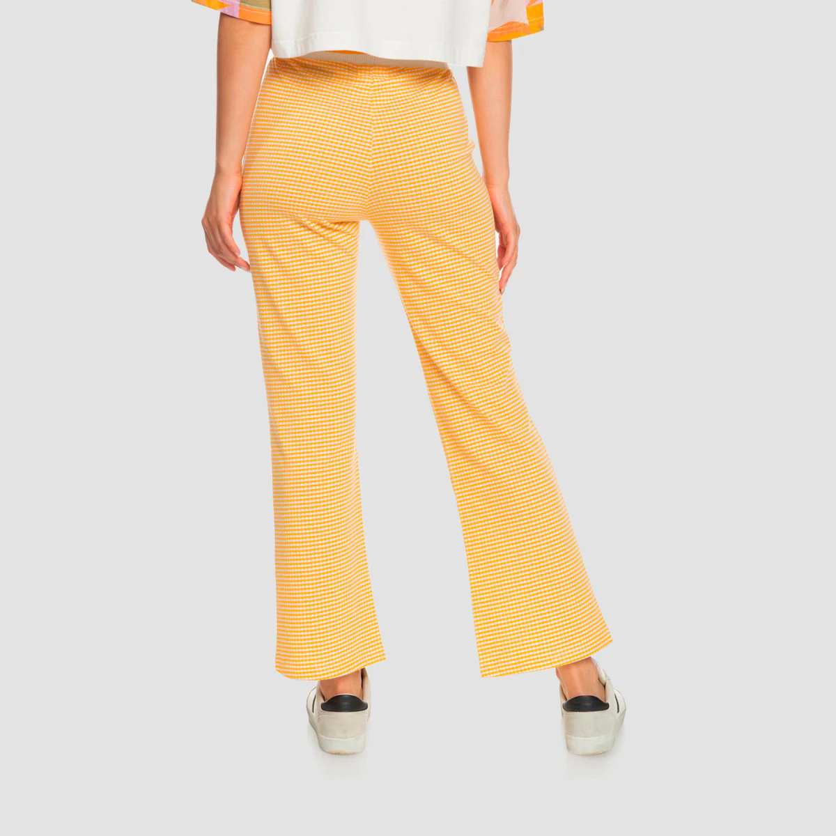 Quiksilver Seventies Mind Flared Trousers Saffron - Womens - Image 3
