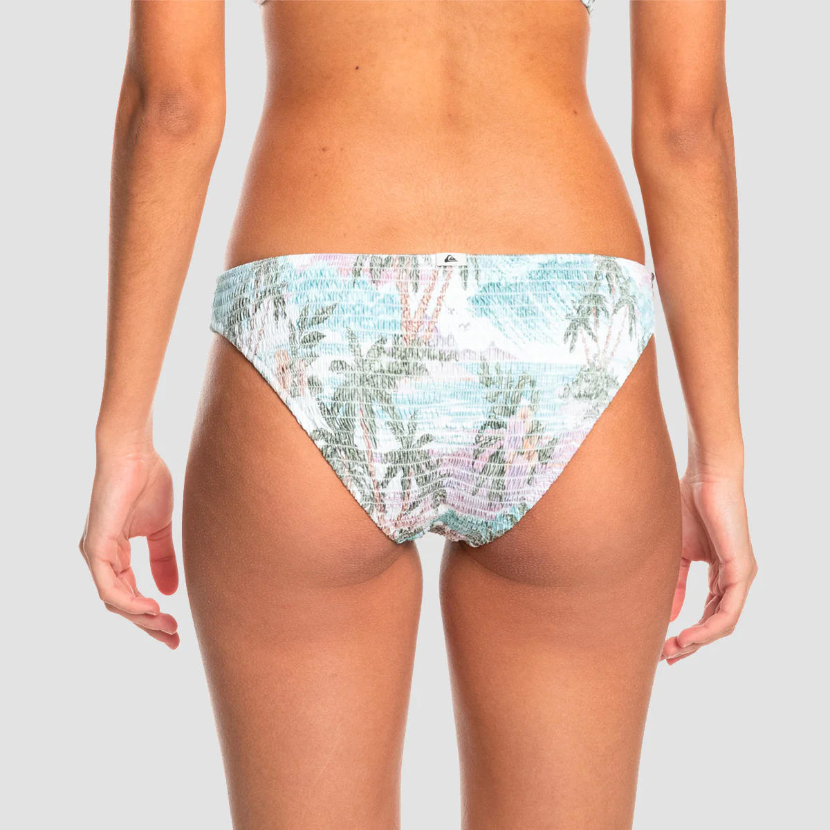Quiksilver Smock All-Over Print Bikini Bottoms Dreamscape Pool - Womens - Image 2