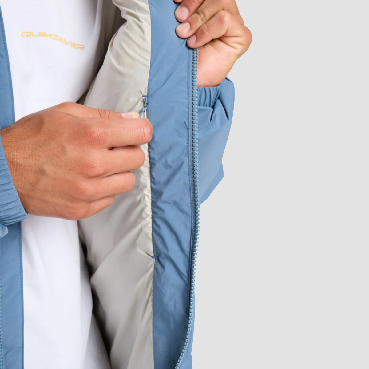 Quiksilver Stay Puff Insulator Jacket China Blue - Image 2